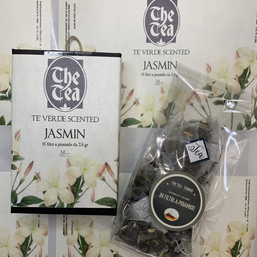 Filtri A Piramide The Tea Torino | Botanical Box | Jasmin