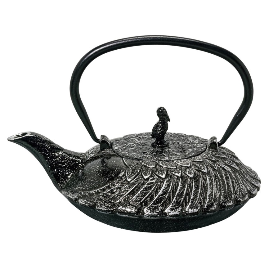 Accessori Per Il Te The Tea Torino | Teiera In Ghisa Benxi Silver 0,70 L