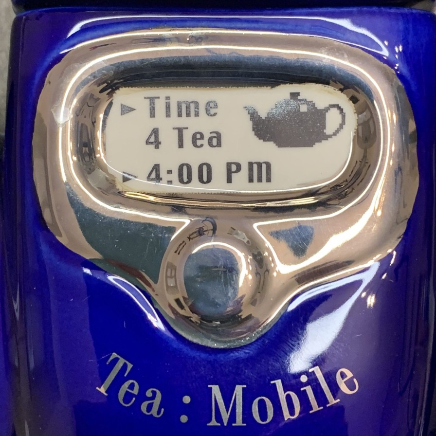 Accessori Per Il Te The Tea Torino | The Teapottery Tea Mobile Blue